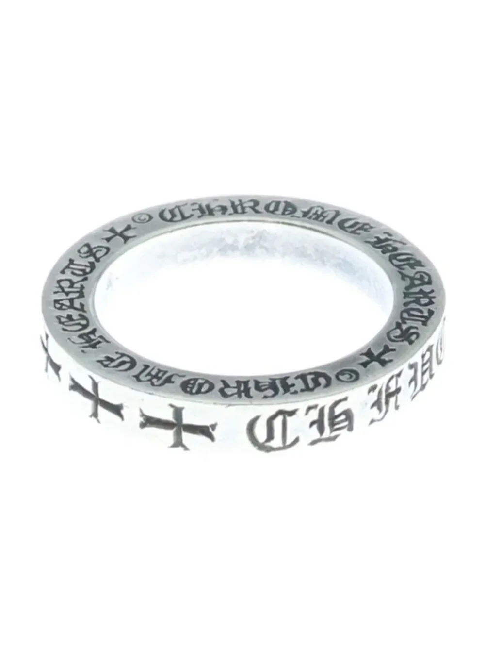 Chrome Hearts Spacer You Ring Silver